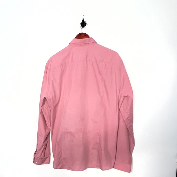 H&M | Mens Easy Iron Slim Fit Long Sleeve Button Down Dress Shirt | XL - Picture 3 of 6